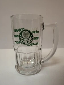 Offizielles Palmeiras Fußballverein Glas - 13 cm hoch - echter Import aus Brasilien - Bild 1 von 5