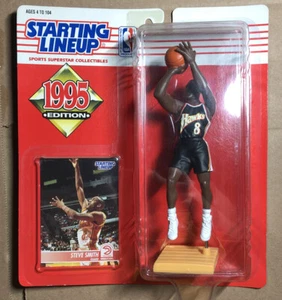 Figurina Starting Lineup SLU Steve Smith Atlanta Hawks 1995 - Foto 1 di 1