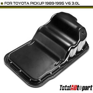 NEW Engine Oil Pan Steel 19 Bolt Hole for Toyota Pickup V6 3.0L RWD 12101-65021