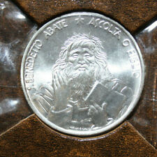 San Marino 1.000 Lire 1980 Silber ST-BU KM# 111-112 #F3688 "Benedikt von Nursia"