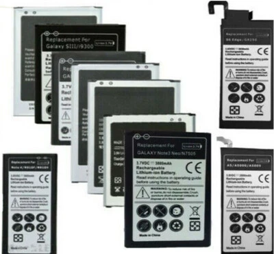 Repuesto Batería Compatible para Samsung Galaxy Note 2 3 4 Edge 5 8 9 Batería Foto 1 de 4