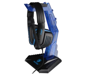 New Universal Gaming DJ Gamer Headphone Headset Hanger Bracket Holder Rack Stand - Picture 1 of 6