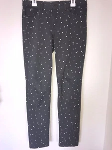 GAP kids Grey with White Stars Jeggings Leggings 14 - Picture 1 of 3