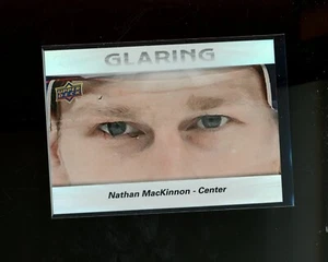 2023-24 Upper Deck Glaring #GL12 Nathan MacKinnon - Picture 1 of 1