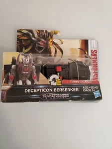 Transformers: The Last Knight 1-Step Decepticon Berserker Turbo Changer NEW - Picture 1 of 4