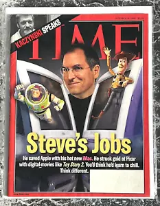 Time Magazine Oct 1999 Steve Jobs iMac Pixar Apple Computer - NO LABEL - Picture 1 of 6