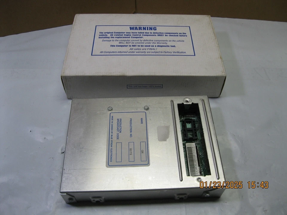 Engine Control Module (ECM)-CARB Cardone 77-8079 Reman Foto 1 de 4