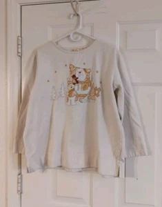 Bobbie Brooks White Embroidered Santa Christmas Woman’s Sweatshirt  - Picture 1 of 8