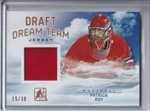 2014-15 ITG Draft Prospects Draft Dream Team Jerseys Bronze #18 Patrick Roy /30