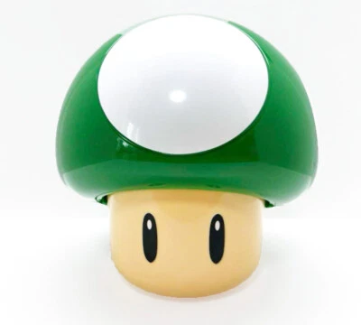 Super Mario Brothers Mushroom Bento Lunch Box Nintendo Green OR Red Japan GAME - Image 1 of 4