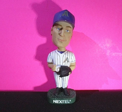 Curt Schilling 2002 SGA Arizona Diamondbacks Bobblehead Nextel, NO Box, Baseball Cover