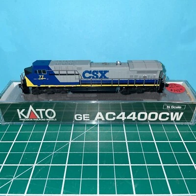 New! N-Scale Kato 176-7043 AC4400CW CSX #77 DC $143.00 Make offer - Image 1 of 4