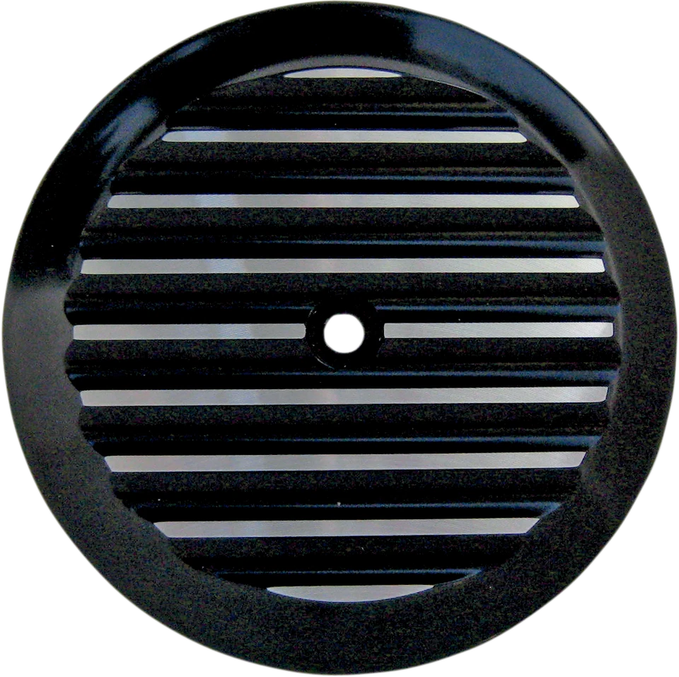 JOKER MACHINE 02-21TC Billet Air Cleaner Insert - Finned - Black - Image 1 of 1