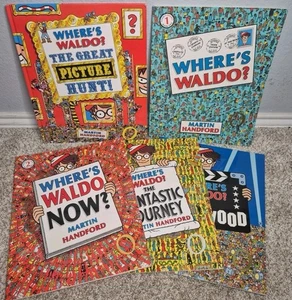 Where's Waldo? The Super Six! 6-Book Boxed Set Missing Book 5 - Imagen 1 de 1