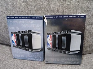 NBAs Top 10 Greatest Games Collection DVDs Dynamic Duos 5 Disc Boxed Set - Imagen 1 de 6