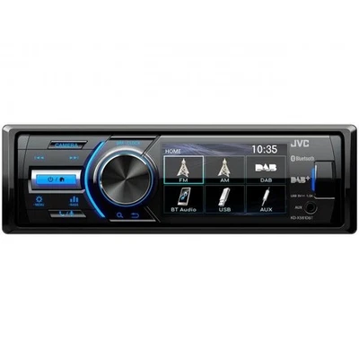 4822477 JVC JVC KD-X561DBT Ricevitore multimediale per auto Nero, Blu 180 W Blue - Immagine 1 di 4