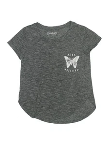 Mudd Girls Gray Short Sleeve T-Shirt 7 - Picture 1 of 2