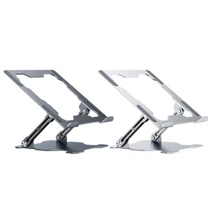 Laptop Stand Ergonomic Adjustable Notebook Stand Portable Computer Riser - Afbeelding 1 van 10