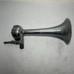DANFORTH FALCON AIR HORN Chrome Vintage Fog Marine Automotive Rat Rod Accessory - Picture 1 of 17