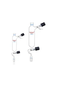 Laboratory Glassware: 250ml-500ml Filling Funnel w/ Vacuum Valve - Picture 1 of 8