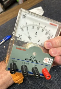 Hwashin 0-5A HS337-DA3 Bench Top Lab Multi Range Currrent Meter Tested - Picture 1 of 10