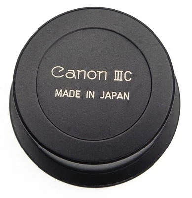 Canon Rangefinder  RF IIIC 39mm Deep Rear Cap for 19mm f3.5  #2 ........... Mint - Image 1 of 4