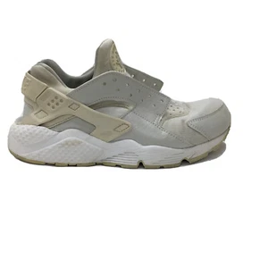 Nike Air Huarache Run Ultra Triple White Woman’s Size 9.5 - Picture 1 of 12