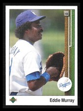 Eddie Murray 1989 Upper Deck #763  Los Angeles Dodgers