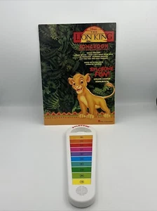 Rare 1994 The Lion King Color Coded Songbook & Xylotone Xylophone HAL LEONARD - Picture 1 of 6
