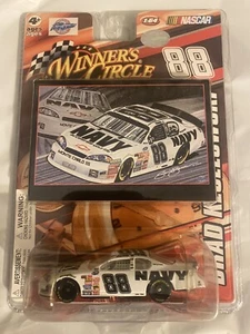 2008 Brad Keselowski NAVY 1:64 Nascar Diecast Winner's Circle Jr Motorsports  - Picture 1 of 3