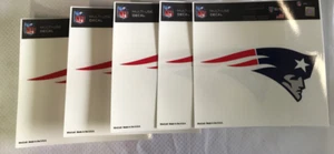 Qty 5 Wincraft 3" x 4" NFL Multi Use Decal Sticker New England Patriots Qty 10 - Picture 1 of 1