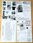 Kylie Minogue - Star 80s Merchandise Booklet, Offer Sheets and Letter Mailings