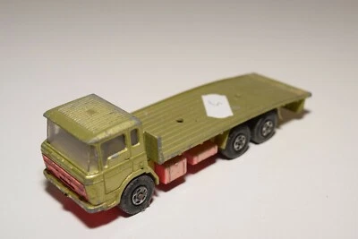 1:60 CAMION MATCHBOX K13 K-13 K-20 K20 DAF 2600 VERT MÉTALLISÉ BON ETAT - Photo 1/4