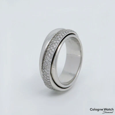 Piaget Possession Ring mit Brillant Besatz in 750/18K Weißgold Gr. 57 - Bild 1 von 4