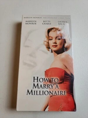 How to Marry a Millionaire VHS 1953, 2001 Marilyn Monroe Brand New Free Shipping - Image 1 of 4