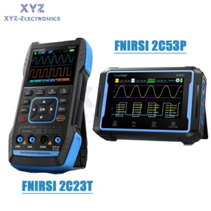 FNIRSI 2C53P 2C23T Digital Oscilloscope Multimeter Signal Generator Dual Channel - Picture 1 of 35