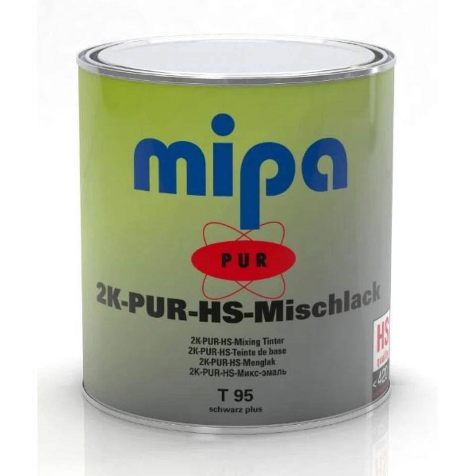 Mipa PUR HS Mischlack T 95 schwarz  plus in 3 Liter - Bild 1 von 1