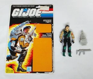GI JOE DIAL-TONE 1986 100% COMPLETE SET WITH FILE CARD - Picture 1 of 4