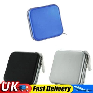 40pcs Capacity Disc CD DVD Wallet Storage Organizer Case Holder(Blue) UK - Afbeelding 1 van 10