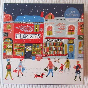 Galison Main Street Village 1000 piece Puzzle  VG condition - Picture 1 of 4