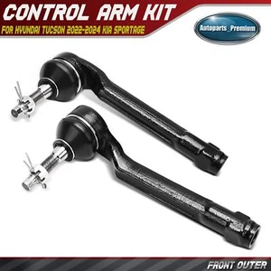 2x Front Outer Tie Rod End for Hyundai Tucson 2022-2024 Kia Sportage 56820N9000 - Picture 1 of 10