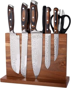 Magnetic Knife Holder - Double Sided Magnetic Knife Block without Knives - Picture 1 of 8