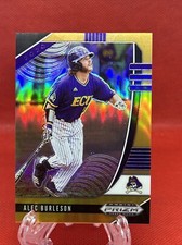 2020 Prizm Draft Picks Neon Orange Alec BURLESON ROOKIE /50 PDP70