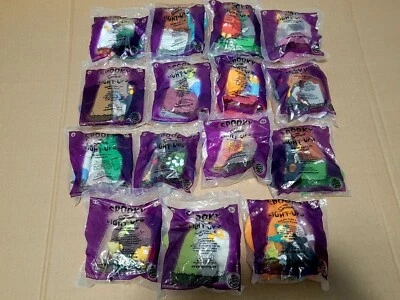 Simpsons Spooky Light Ups Burger King детский клуб полная коллекция лот из 15 - Изображение 1 из 4