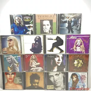 Female Artist CD Lot of 15 - Sarah McLachlin Sheryl Crow Stevie Nicks Madonna - Picture 1 of 17