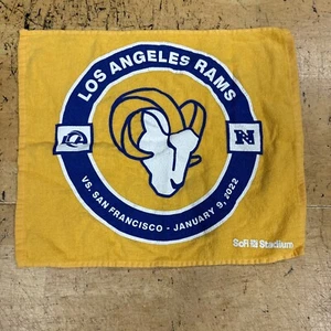 LOS ANGELES RAMS vs SAN FRANCISCO 49ers TOWEL 1/9/22 1-9-22 SGA Sofi Stadium - Picture 1 of 7
