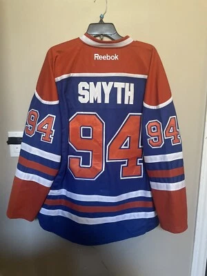 Ryan Smith #94 Edmonton Oilers Jersey Size 52 MIC 🇨🇦 with Fight Stap - Image 1 of 4