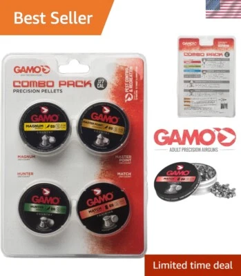 1000-Pack .177 Caliber Air Rifle Pellets - Magnum, Hunter & Match Types Included - Image 1 of 4