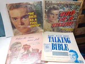 4 Vtg A.A. Allen  Pentecostal Revival Records God's Prophecies on 5 Vinyl Lp - Picture 1 of 19