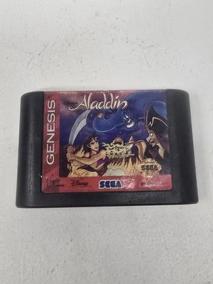 Disney's Aladdin (Sega Genesis, 1993) CART ONLY,  - Image 1 of 2